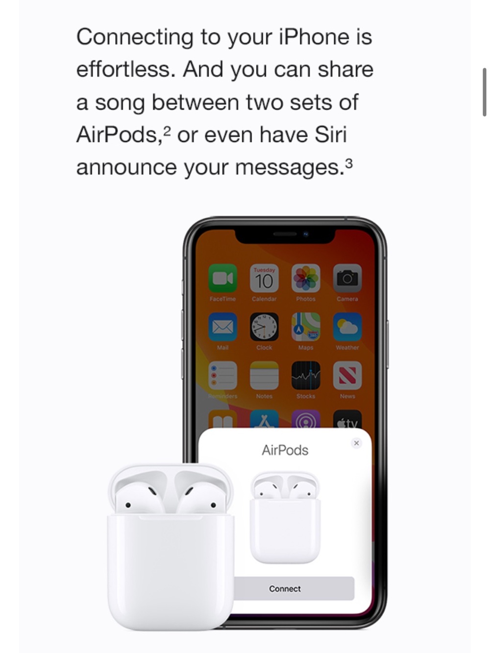 Apple AirPods Wireless Ear Buds - Bluetooth Headphones & Lightning Charging Case - Picture 8 of 16